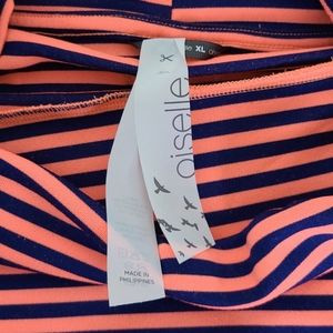 Oiselle Big Stripe Pullover XL